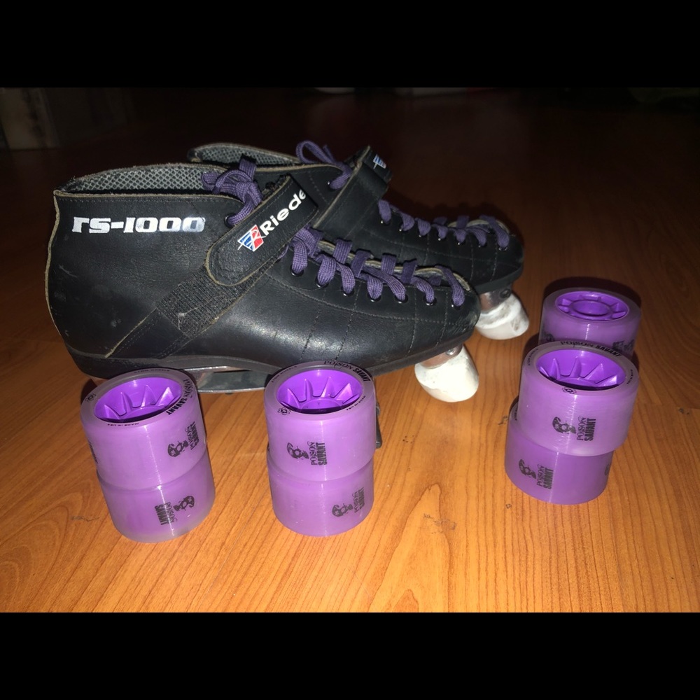 Riedell RS-1000 Derby Roller Skates Used